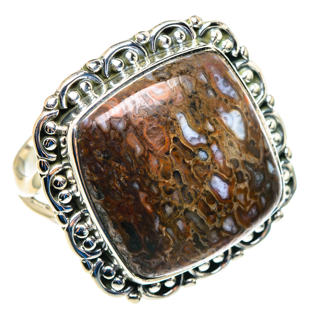 Dinosaur Bone Rings handcrafted by Anasilvercos - RING92903