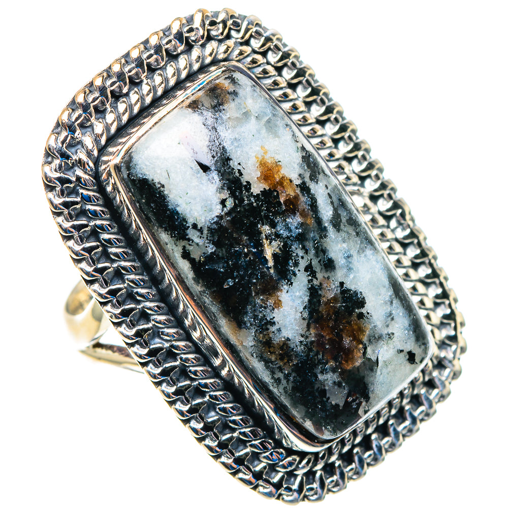 Astrophyllite Rings handcrafted by Anasilvercos - RING92904 - Photo 2