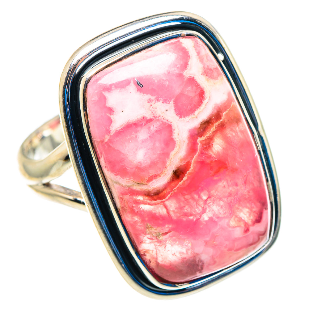 Rhodochrosite Rings handcrafted by Anasilvercos - RING92908