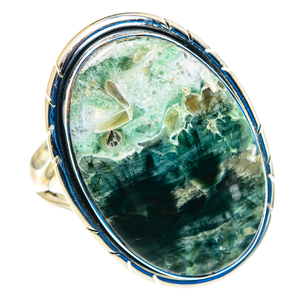 Ocean Jasper Rings handcrafted by Anasilvercos - RING92928