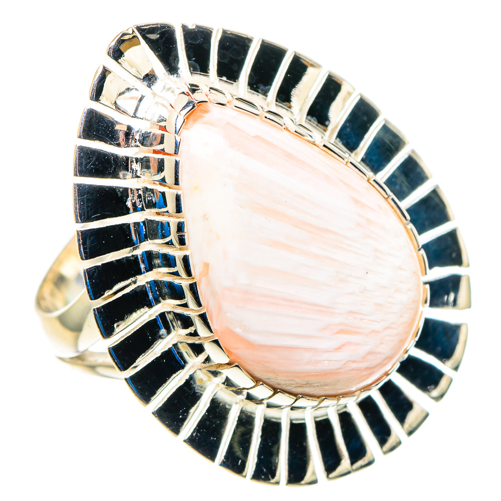 Scolecite Rings handcrafted by Anasilvercos - RING92935 - Photo 2