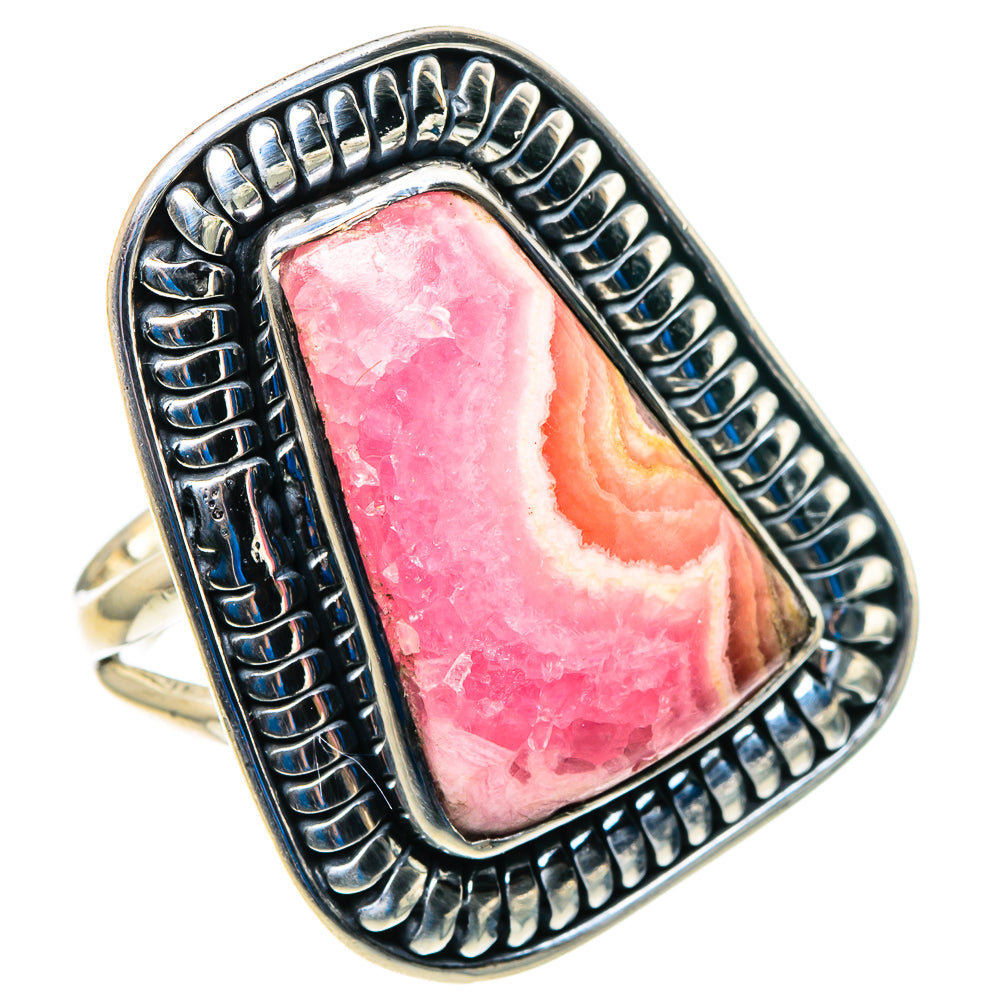 Rhodochrosite Rings handcrafted by Anasilvercos - RING92936 - Photo 2