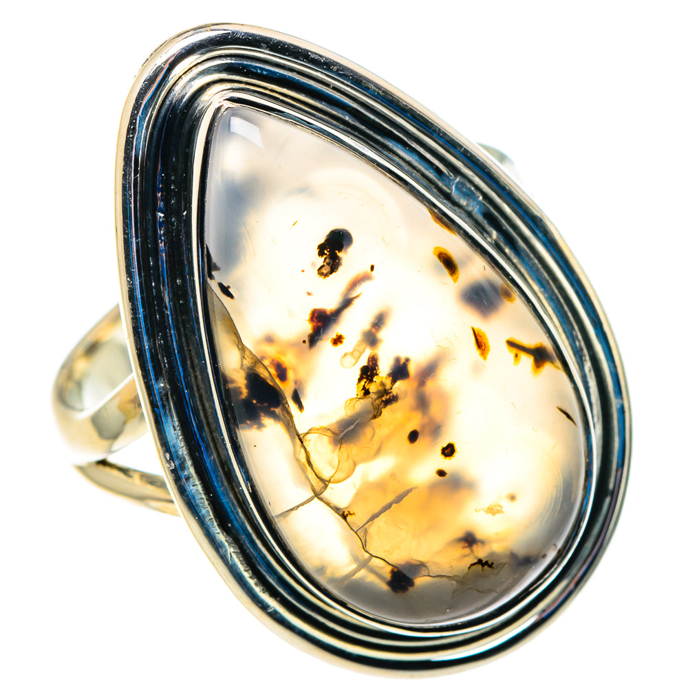 Montana Agate Rings handcrafted by Anasilvercos - RING92943