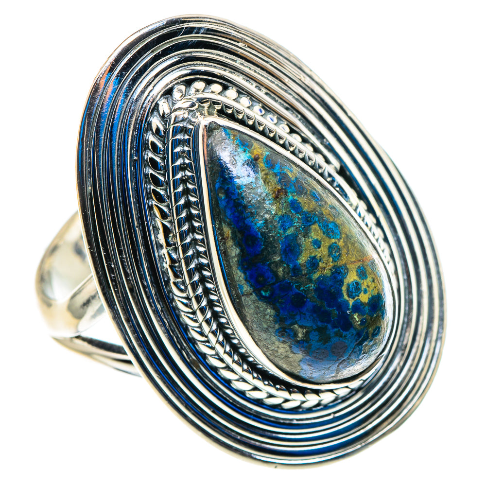 Azurite Rings handcrafted by Anasilvercos - RING92944