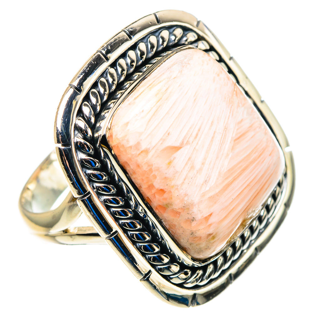 Scolecite Rings handcrafted by Anasilvercos - RING92957 - Photo 2