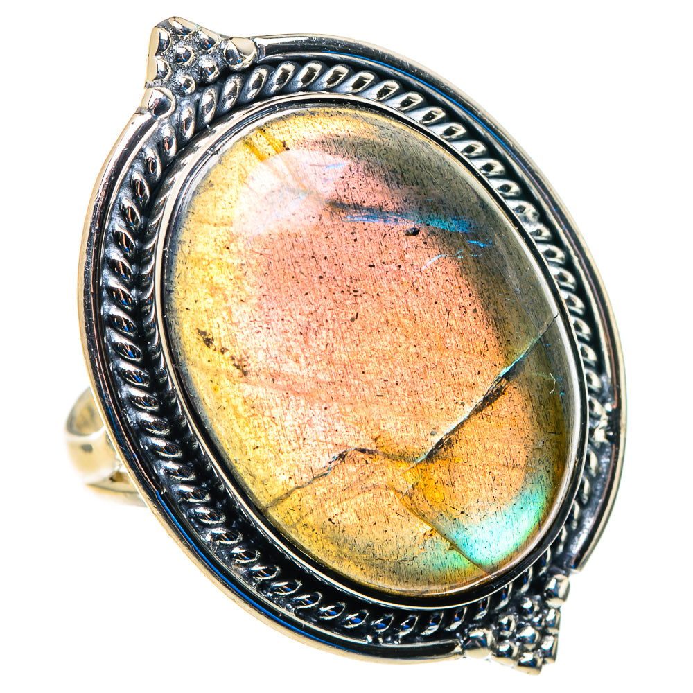 Labradorite Rings handcrafted by Anasilvercos - RING92969