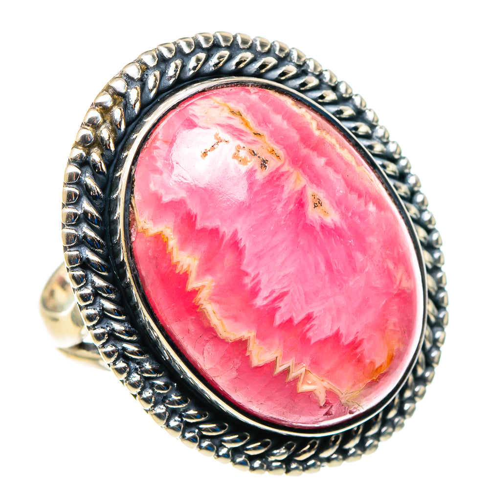 Rhodochrosite Rings handcrafted by Anasilvercos - RING92977