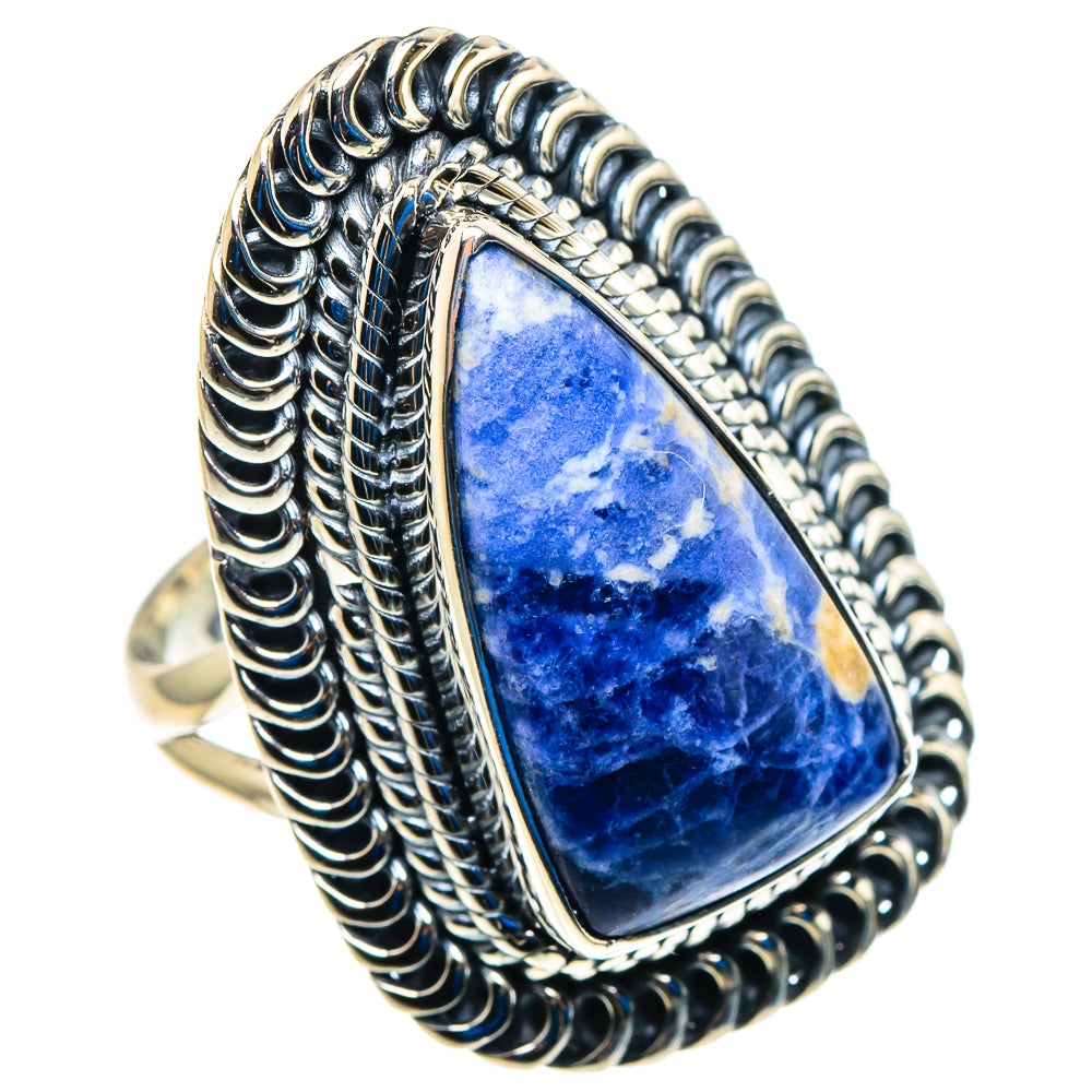 Sodalite Rings handcrafted by Anasilvercos - RING92984