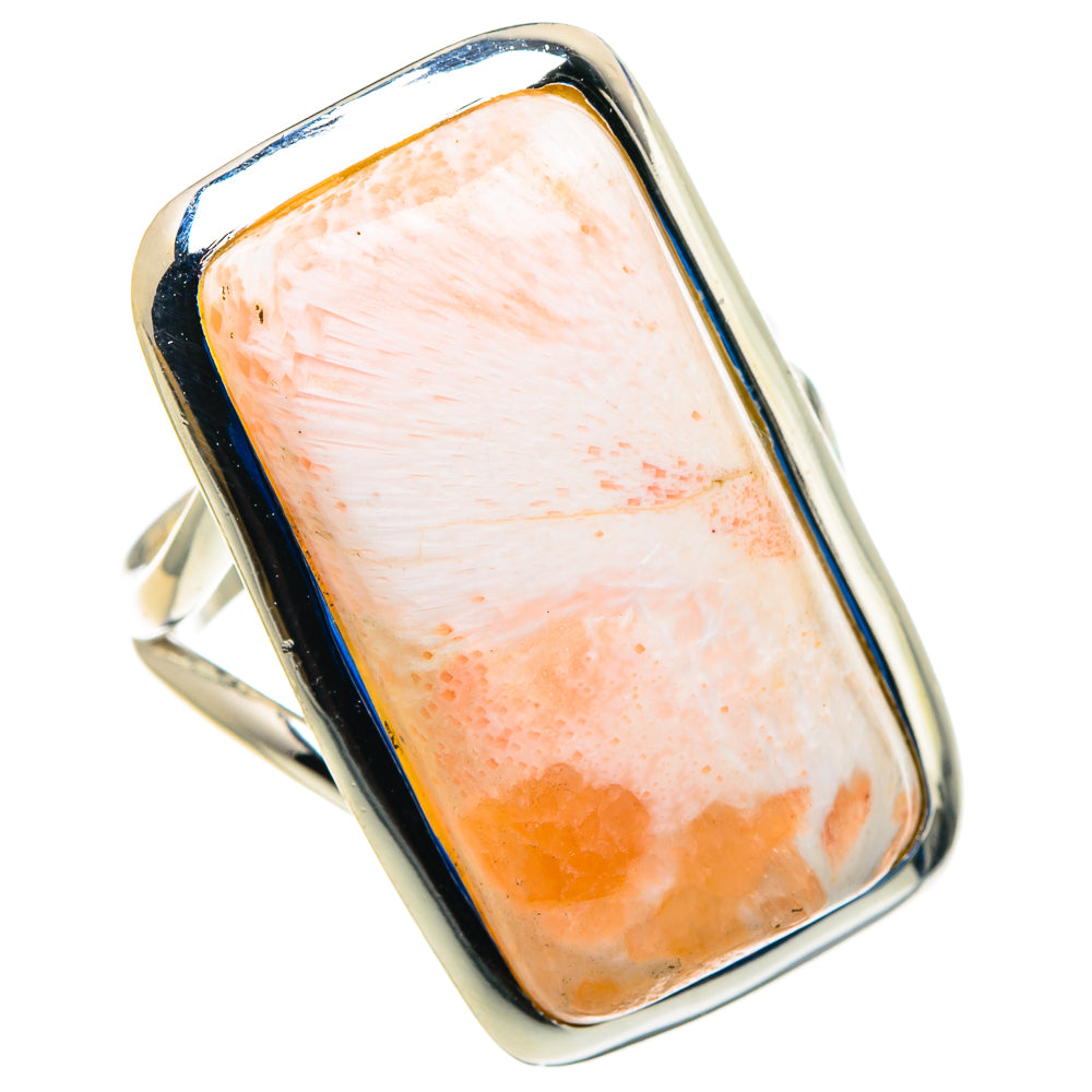 Scolecite Rings handcrafted by Anasilvercos - RING92993