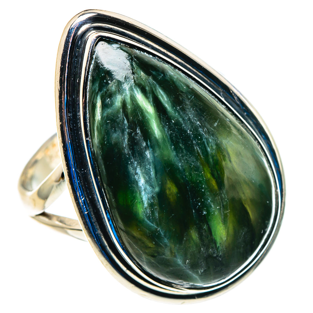 Seraphinite Rings handcrafted by Anasilvercos - RING93004 - Photo 2