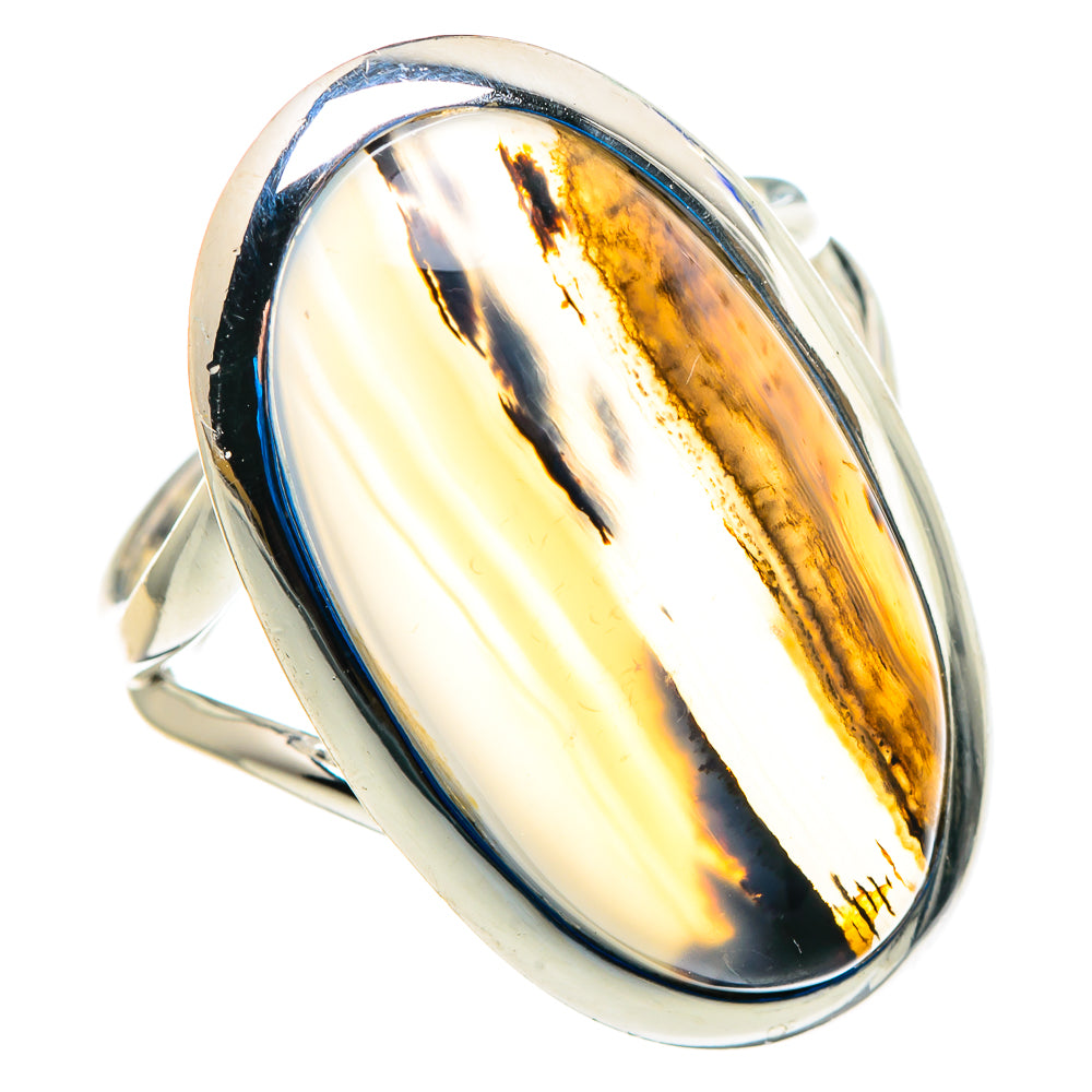 Montana Agate Rings handcrafted by Anasilvercos - RING93014