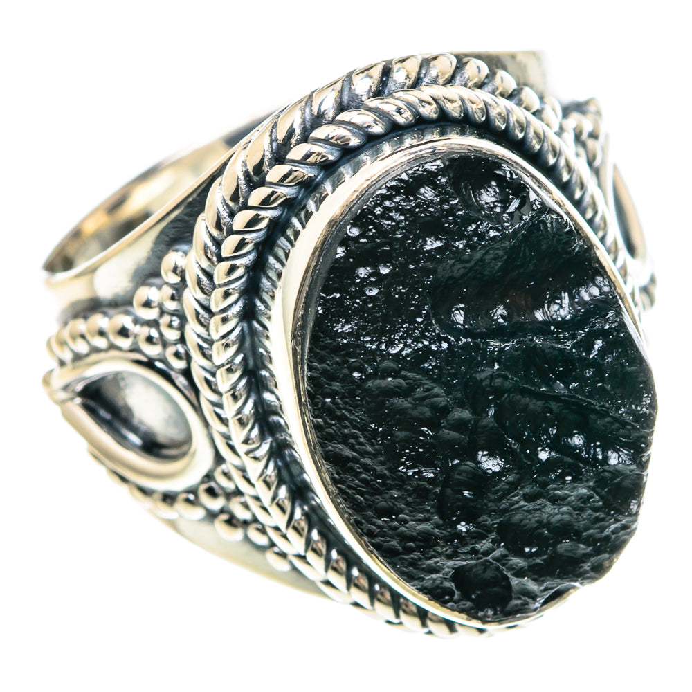Tektite Rings handcrafted by Anasilvercos - RING93037