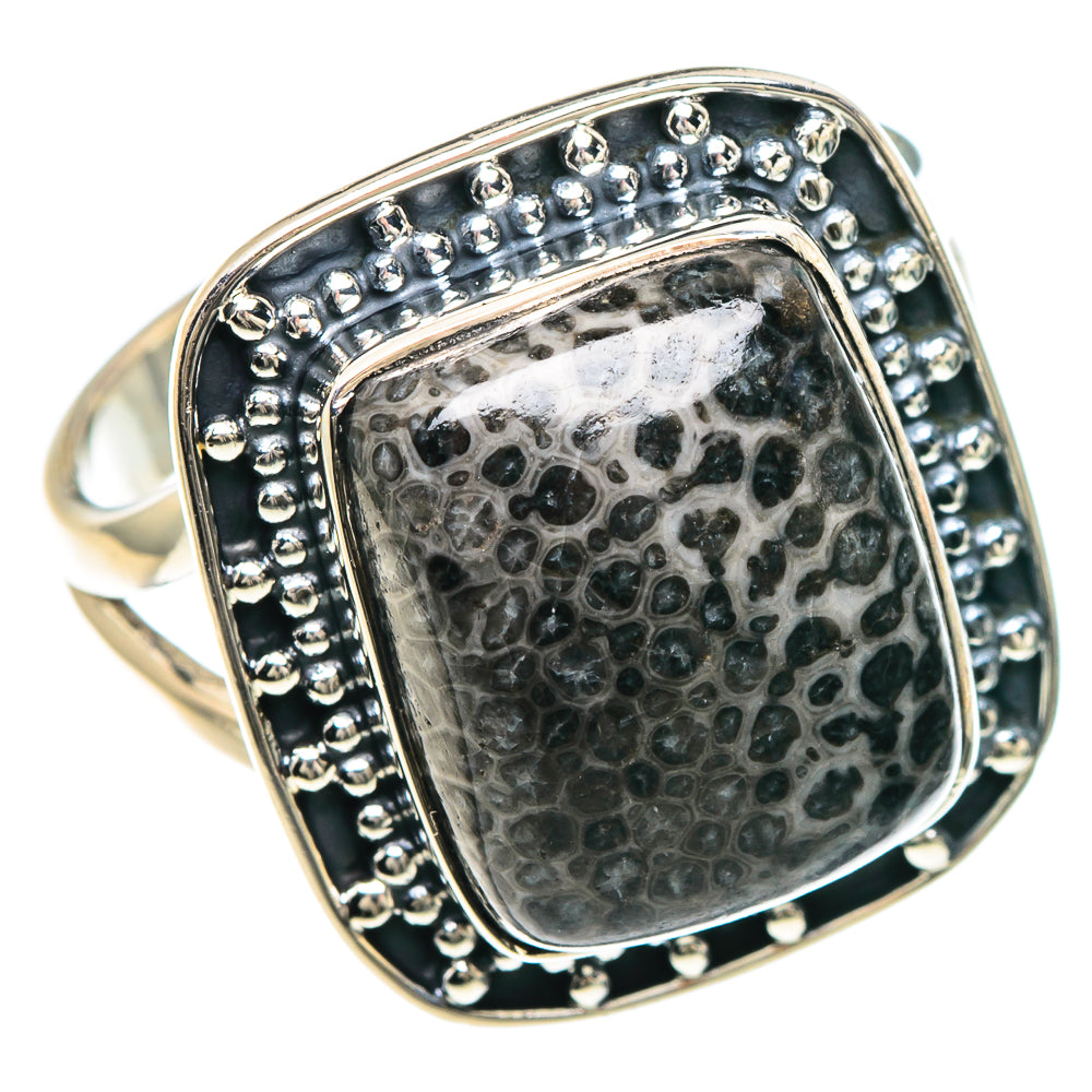 Dinosaur Bone Rings handcrafted by Anasilvercos - RING93038