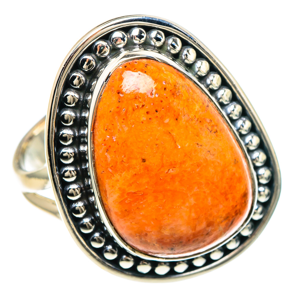 Sponge Coral Rings handcrafted by Anasilvercos - RING93054
