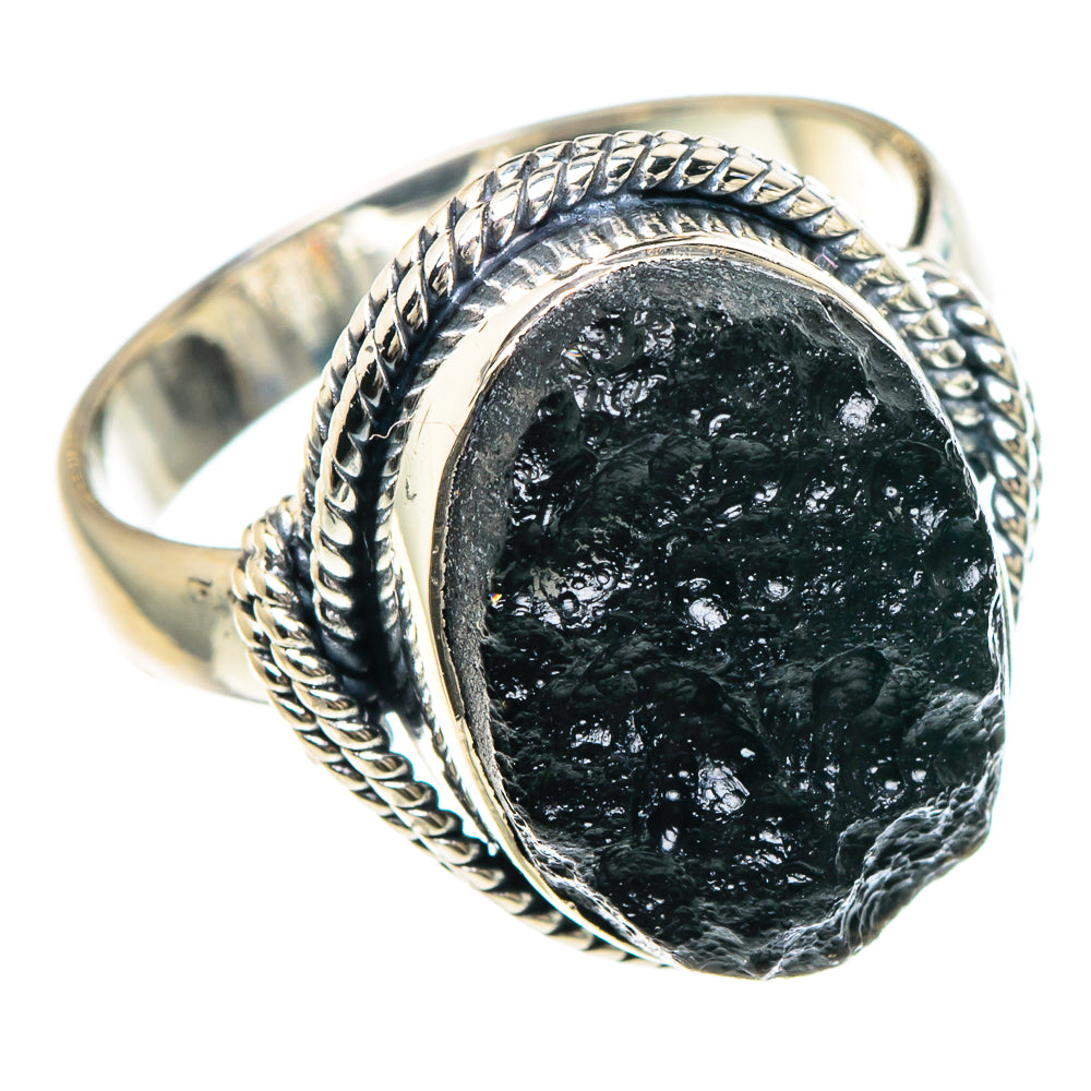 Tektite Rings handcrafted by Anasilvercos - RING93062
