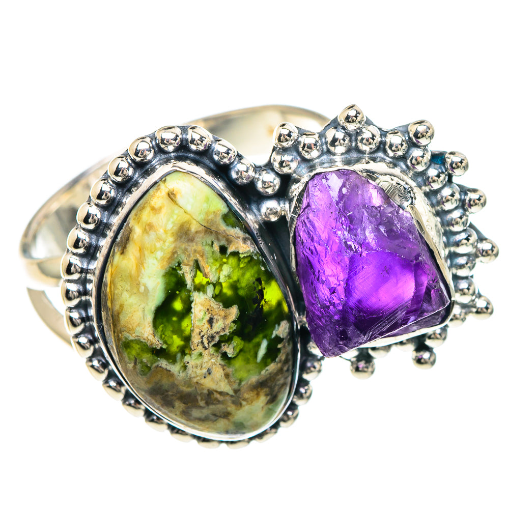 Ocean Jasper Rings handcrafted by Anasilvercos - RING93065