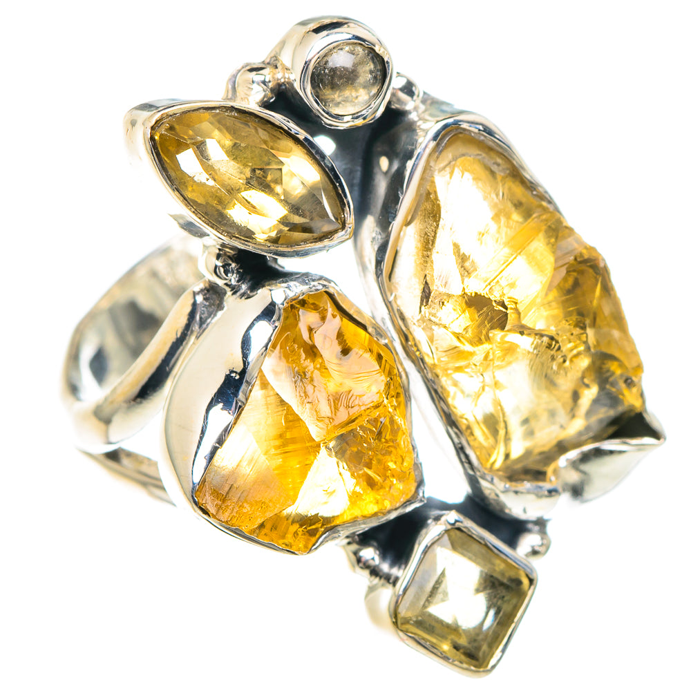 Citrine Rings handcrafted by Anasilvercos - RING93074
