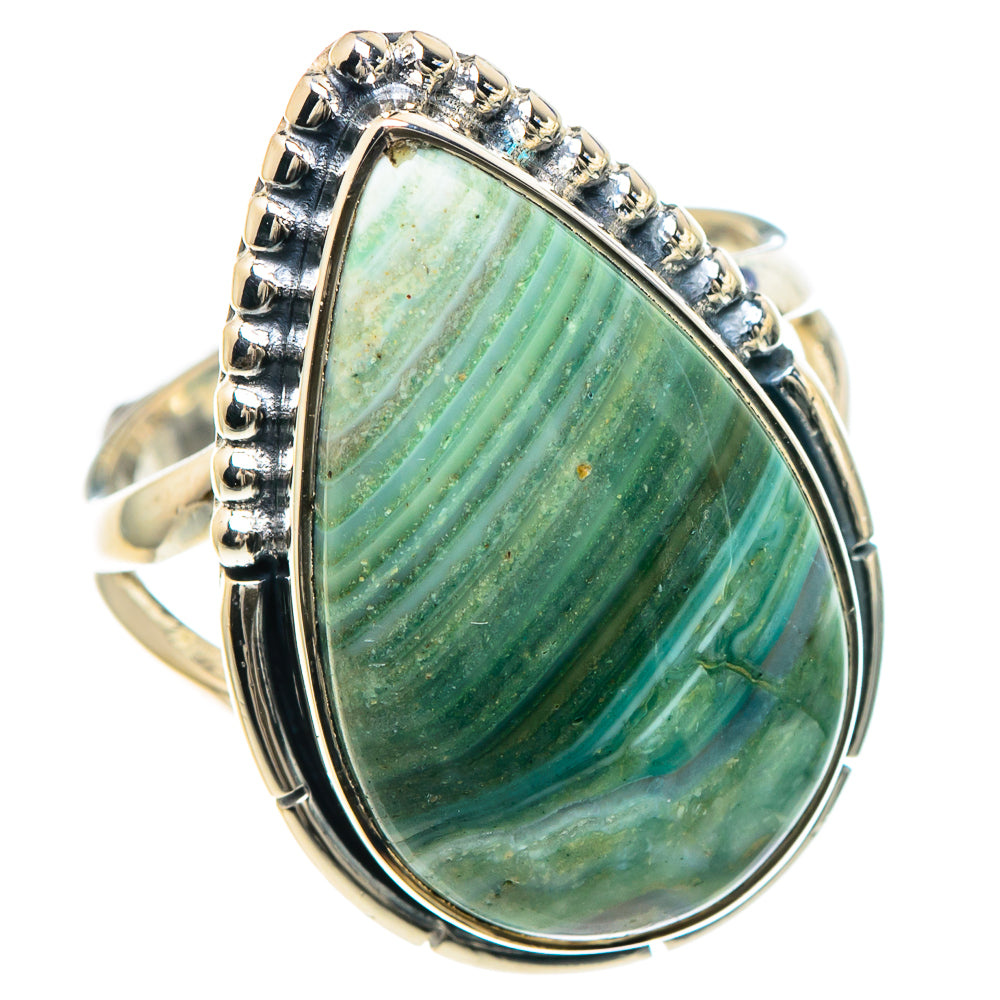 Ocean Jasper Rings handcrafted by Anasilvercos - RING93085