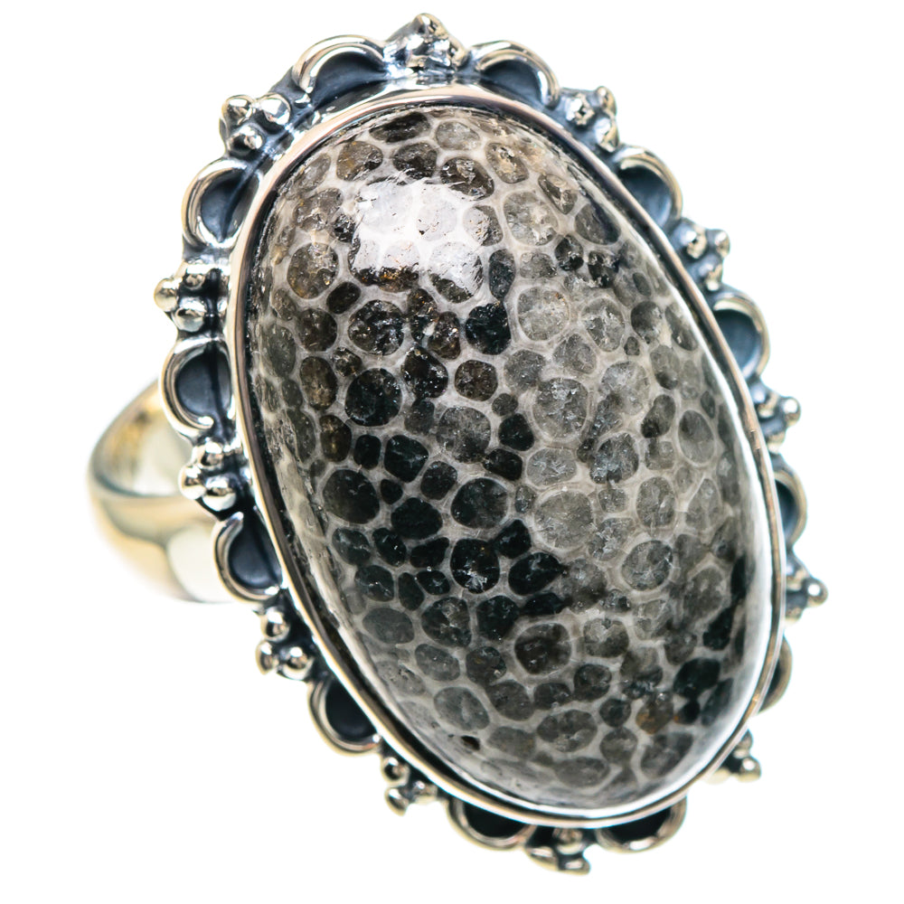 Stingray Coral Rings handcrafted by Anasilvercos - RING93092