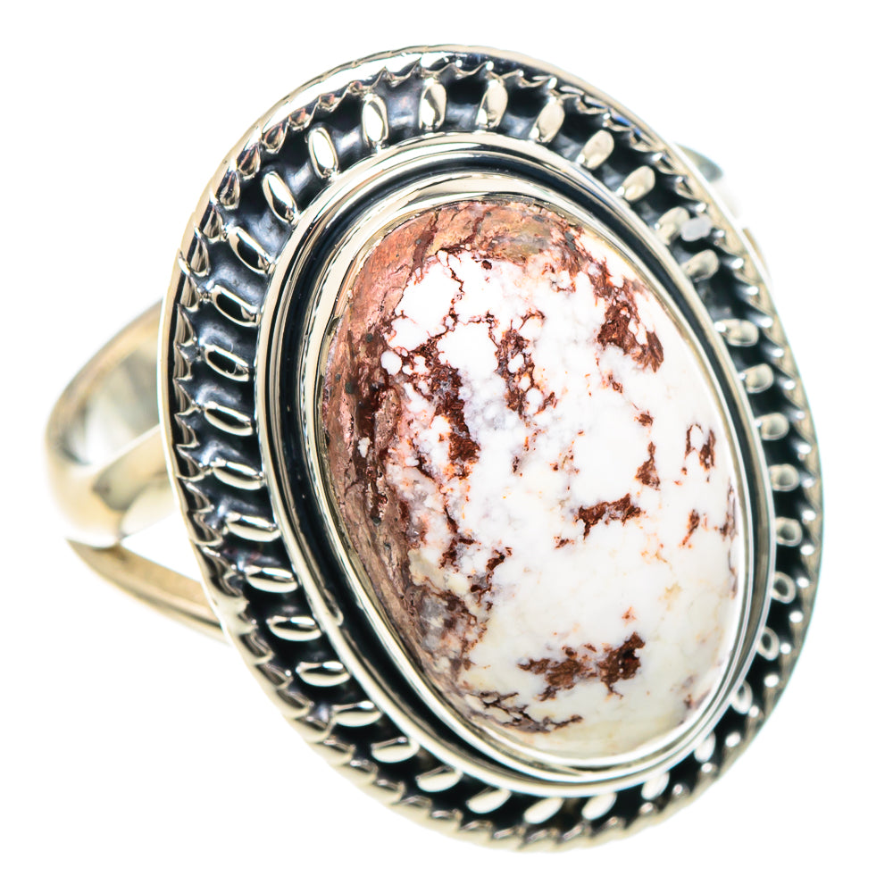 Wild Horse Jasper Rings handcrafted by Anasilvercos - RING93104
