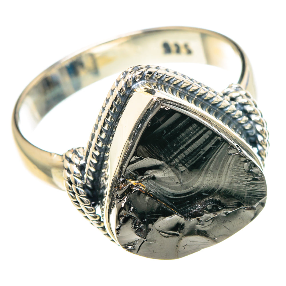 Shungite Rings handcrafted by Anasilvercos - RING93107