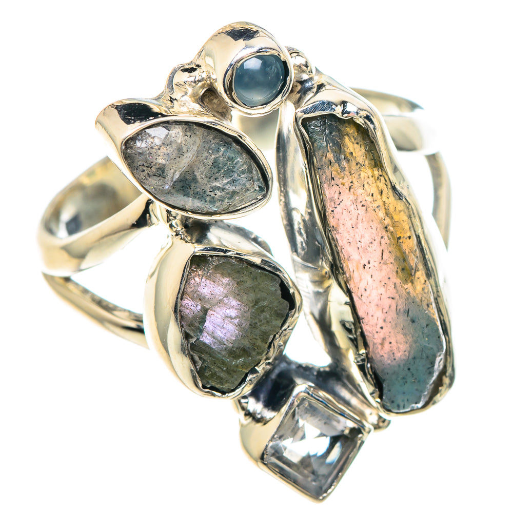 Labradorite Rings handcrafted by Anasilvercos - RING93114