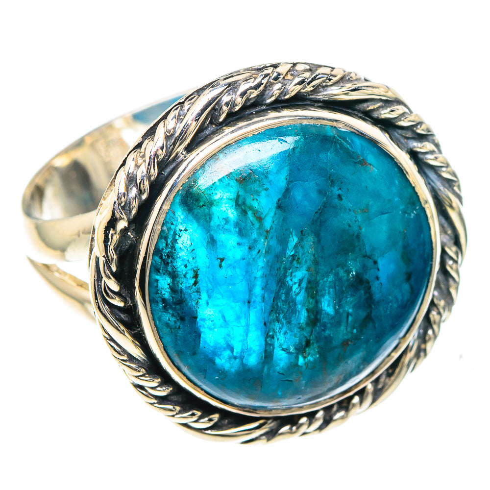 Apatite Rings handcrafted by Anasilvercos - RING93120