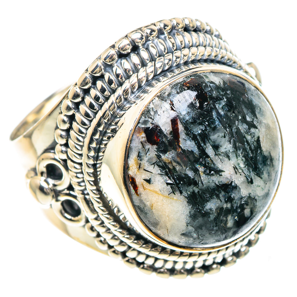 Astrophyllite Rings handcrafted by Anasilvercos - RING93129 - Photo 2