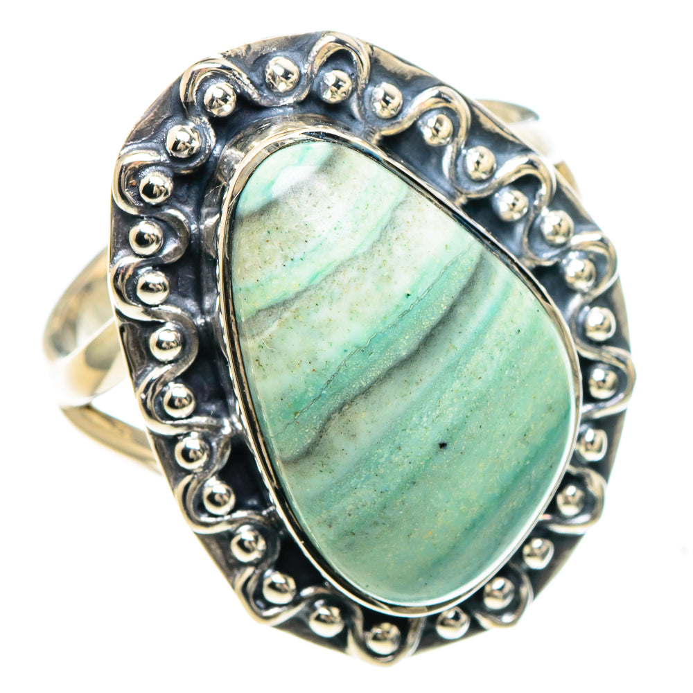 Ocean Jasper Rings handcrafted by Anasilvercos - RING93144