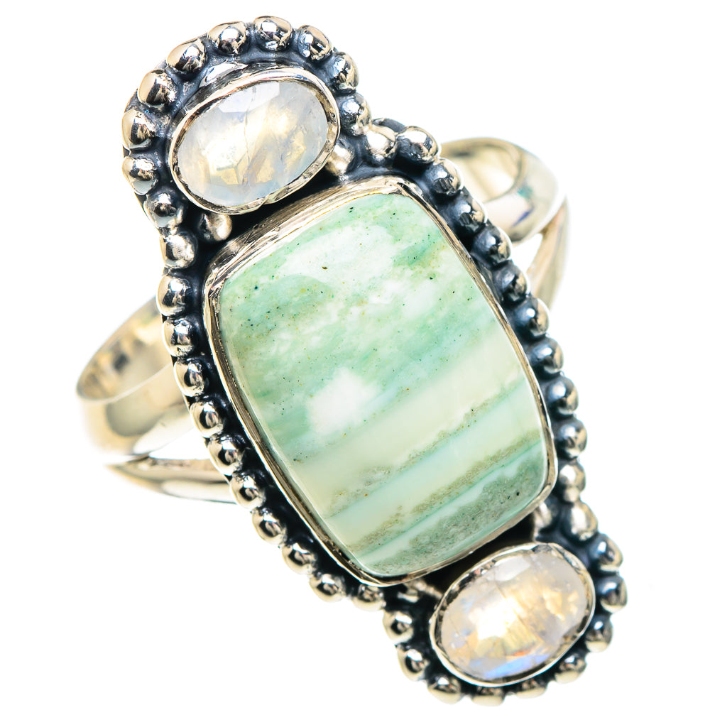 Ocean Jasper Rings handcrafted by Anasilvercos - RING93147