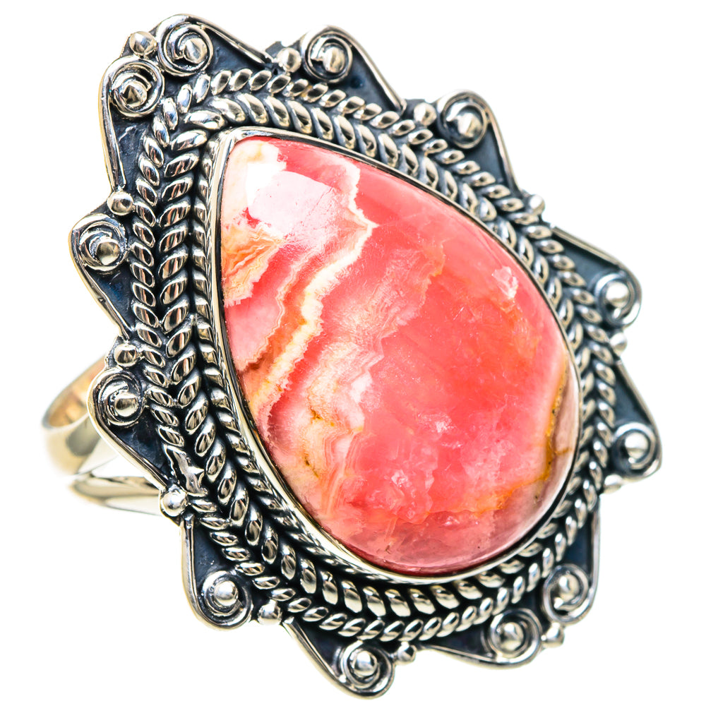 Rhodochrosite Rings handcrafted by Anasilvercos - RING93159