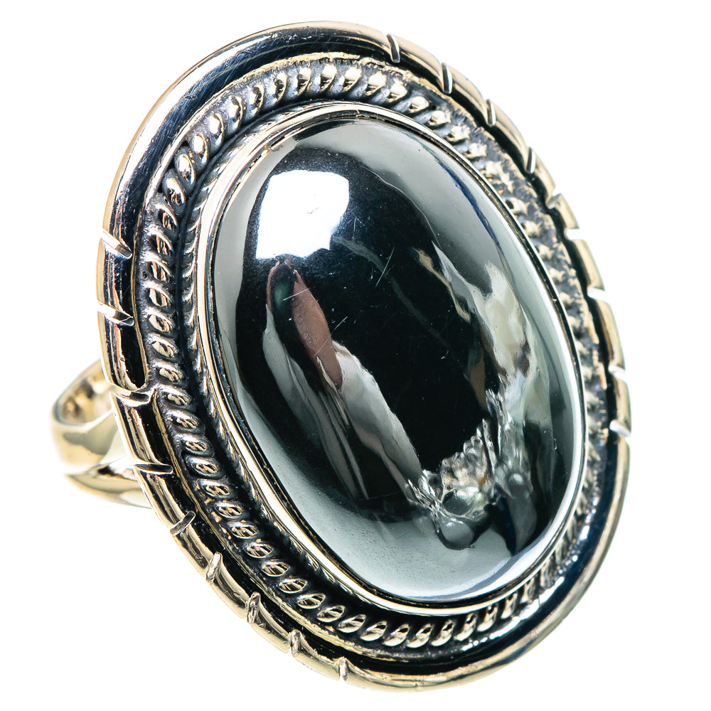 Hematite Rings handcrafted by Anasilvercos - RING93173