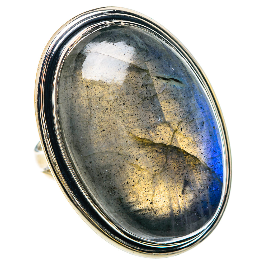 Labradorite Rings handcrafted by Anasilvercos - RING93176