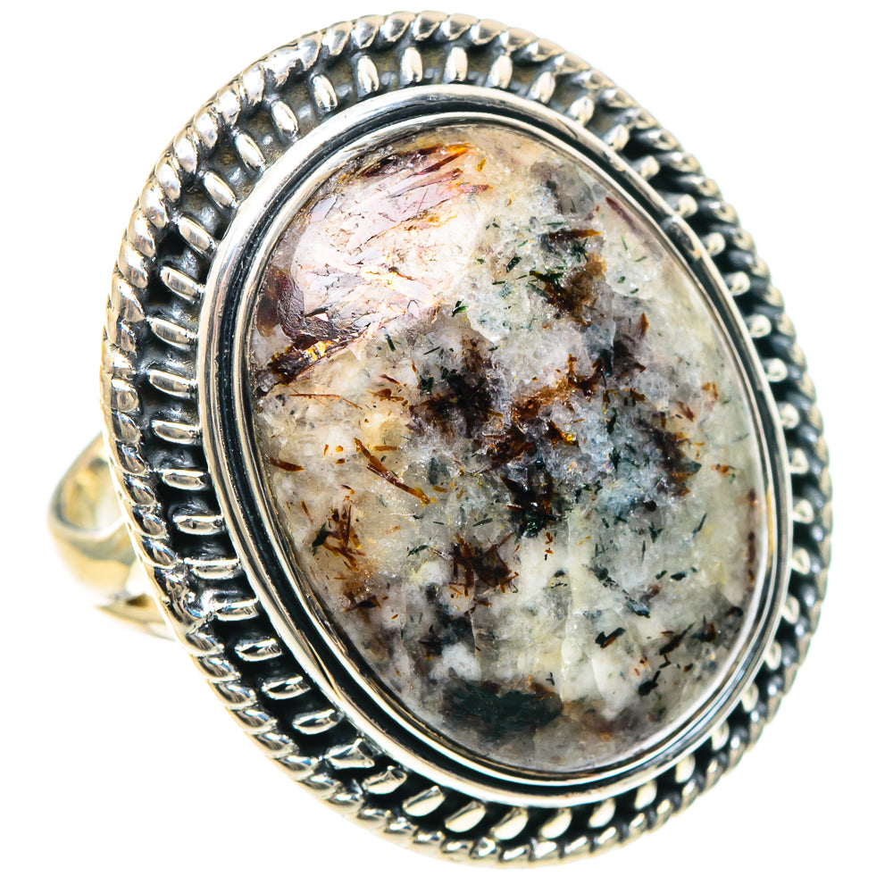Astrophyllite Rings handcrafted by Anasilvercos - RING93182 - Photo 2