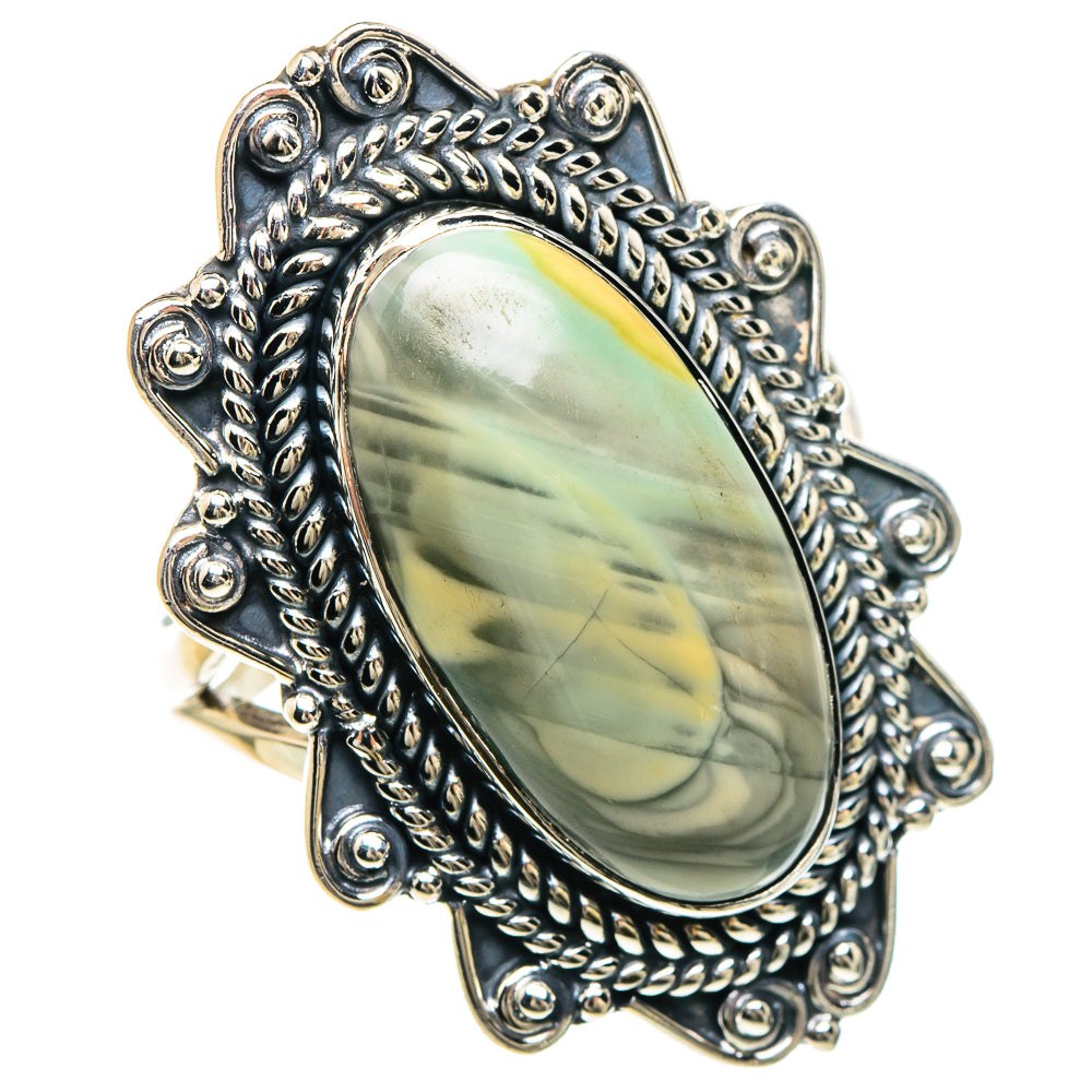 Willow Creek Jasper Rings handcrafted by Anasilvercos - RING93183 - Photo 2