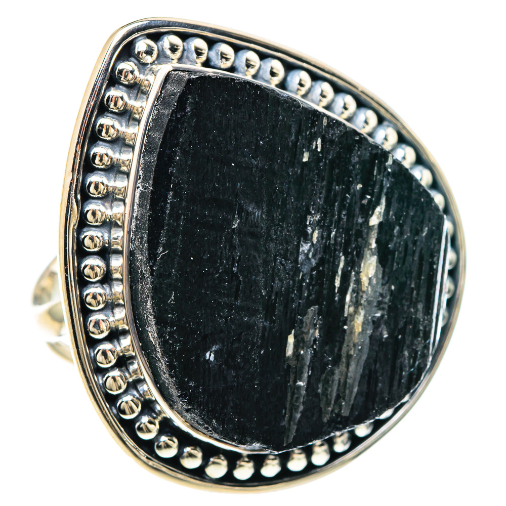 Black Tourmaline Rings handcrafted by Anasilvercos - RING93192