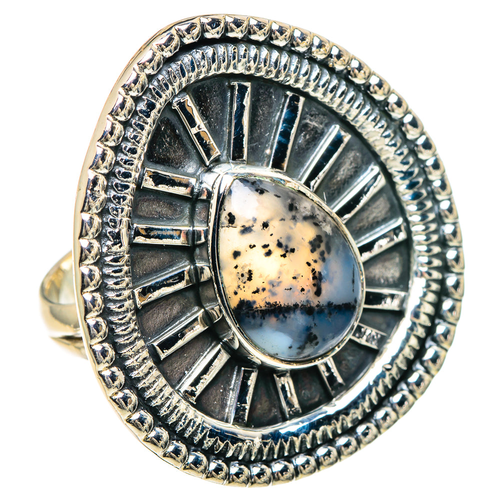 Dendritic Opal Rings handcrafted by Anasilvercos - RING93199 - Photo 2