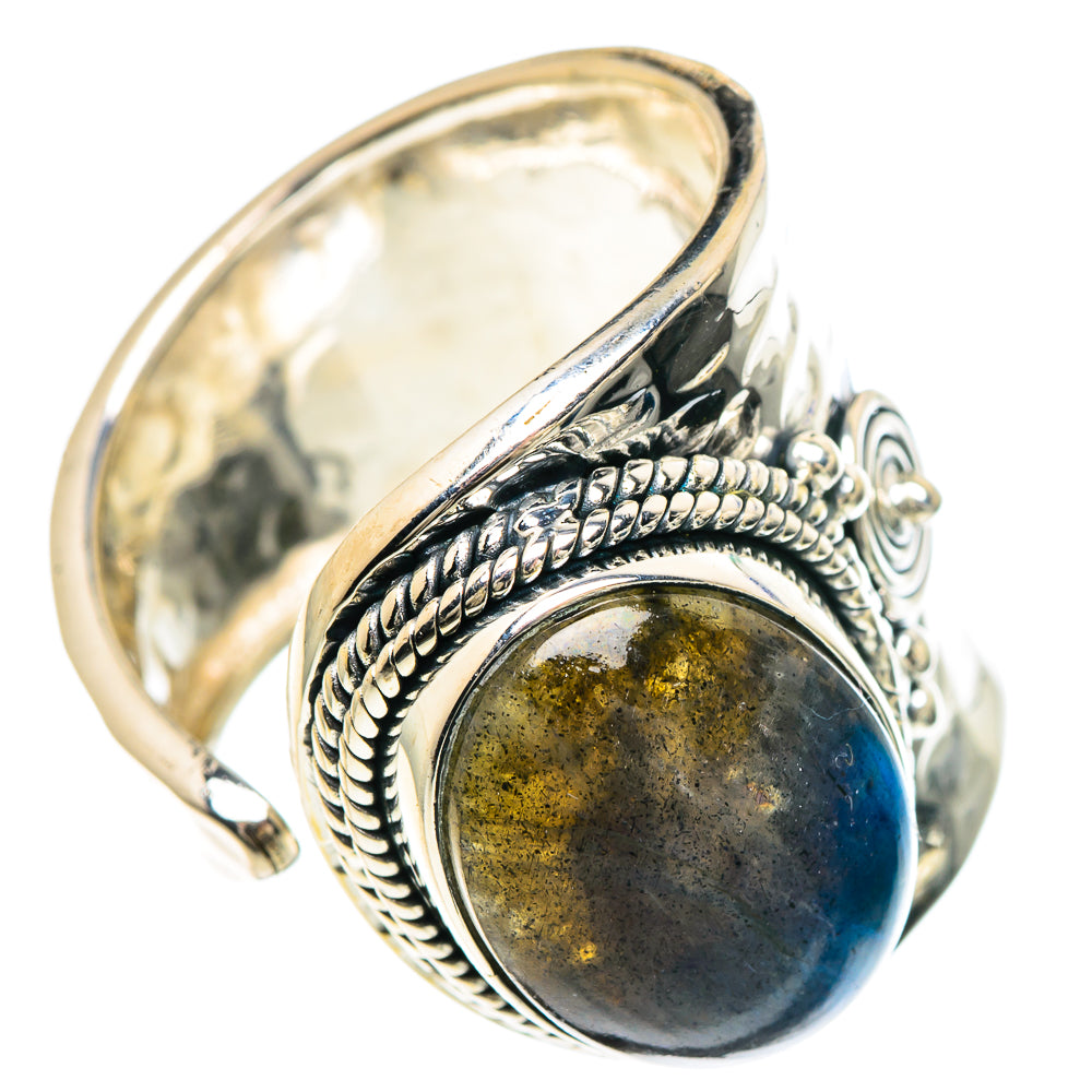 Labradorite Rings handcrafted by Anasilvercos - RING93208