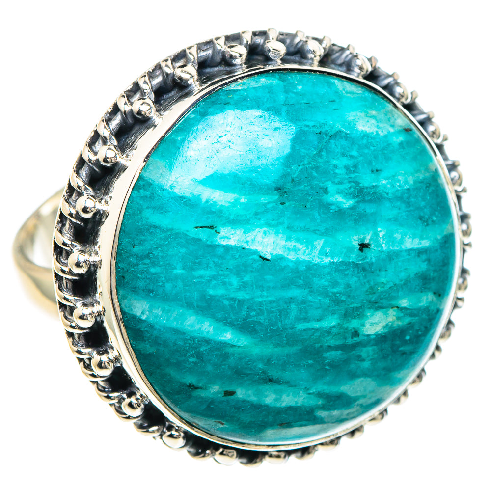 Amazonite Rings handcrafted by Anasilvercos - RING93210