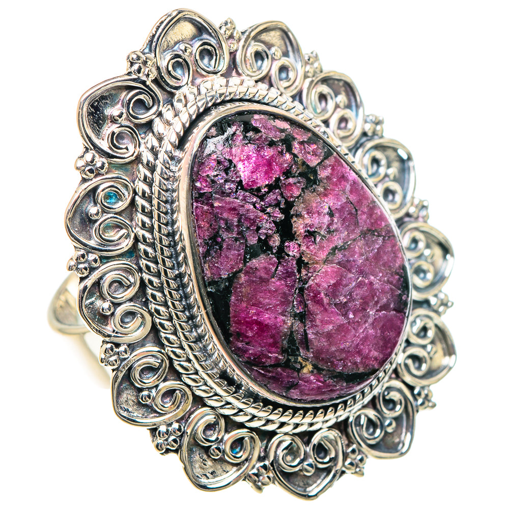 Russian Eudialyte Rings handcrafted by Anasilvercos - RING93218
