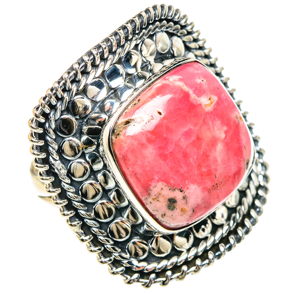 Rhodochrosite Rings handcrafted by Anasilvercos - RING93219 - Photo 2