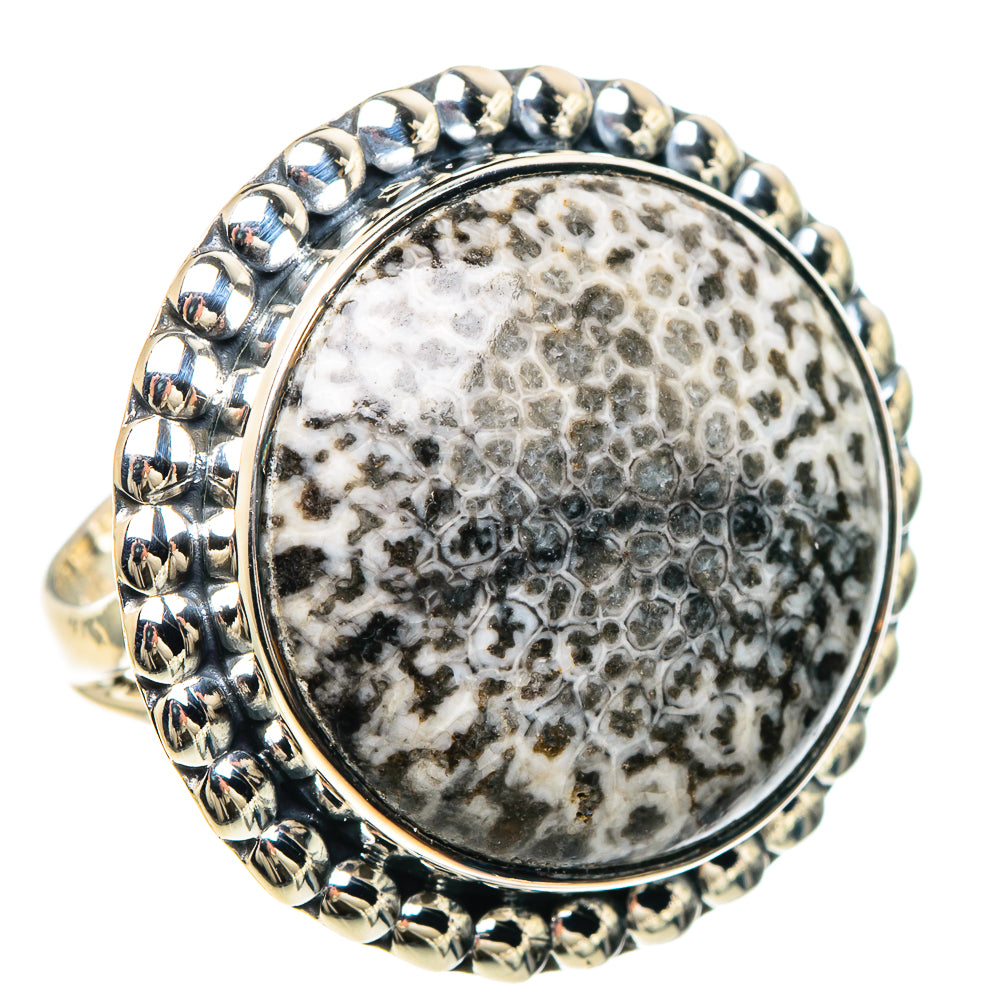 Stingray Coral Rings handcrafted by Anasilvercos - RING93227