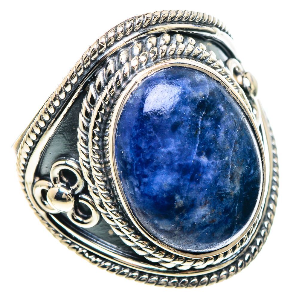 Sodalite Rings handcrafted by Anasilvercos - RING93239