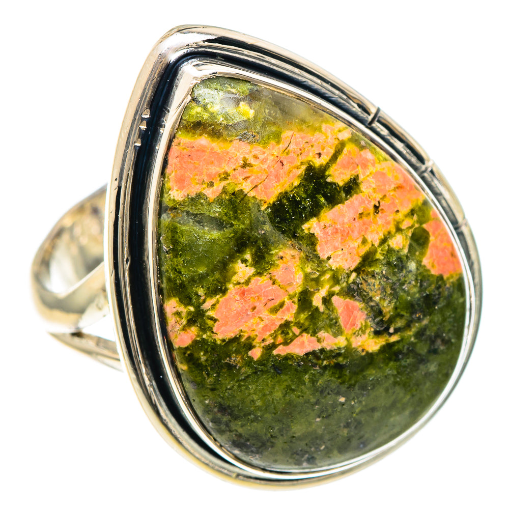 Unakite Rings handcrafted by Anasilvercos - RING93244