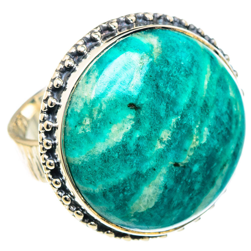 Amazonite Rings handcrafted by Anasilvercos - RING93249