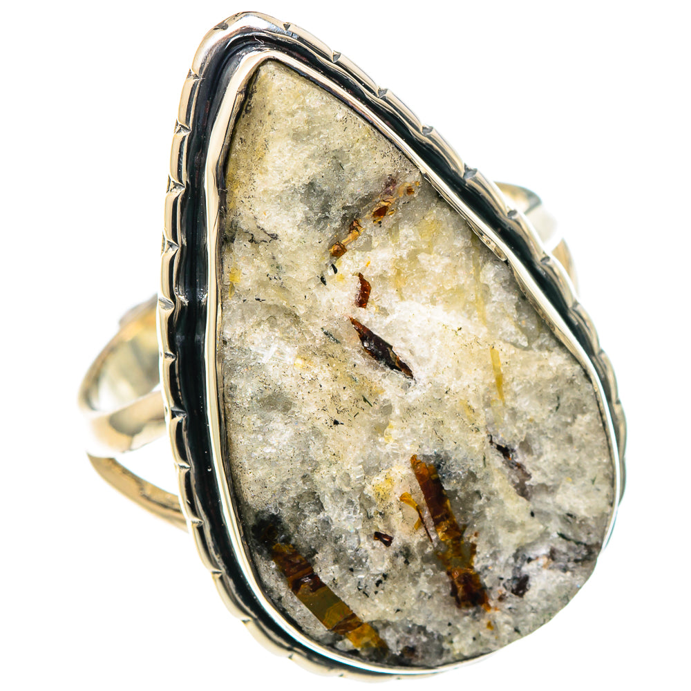 Astrophyllite Rings handcrafted by Anasilvercos - RING93250 - Photo 2