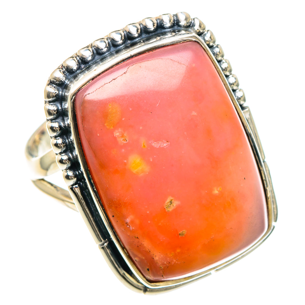 Pink Opal Rings handcrafted by Anasilvercos - RING93255