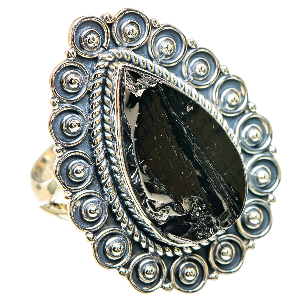 Shungite Rings handcrafted by Anasilvercos - RING93285 - Photo 2