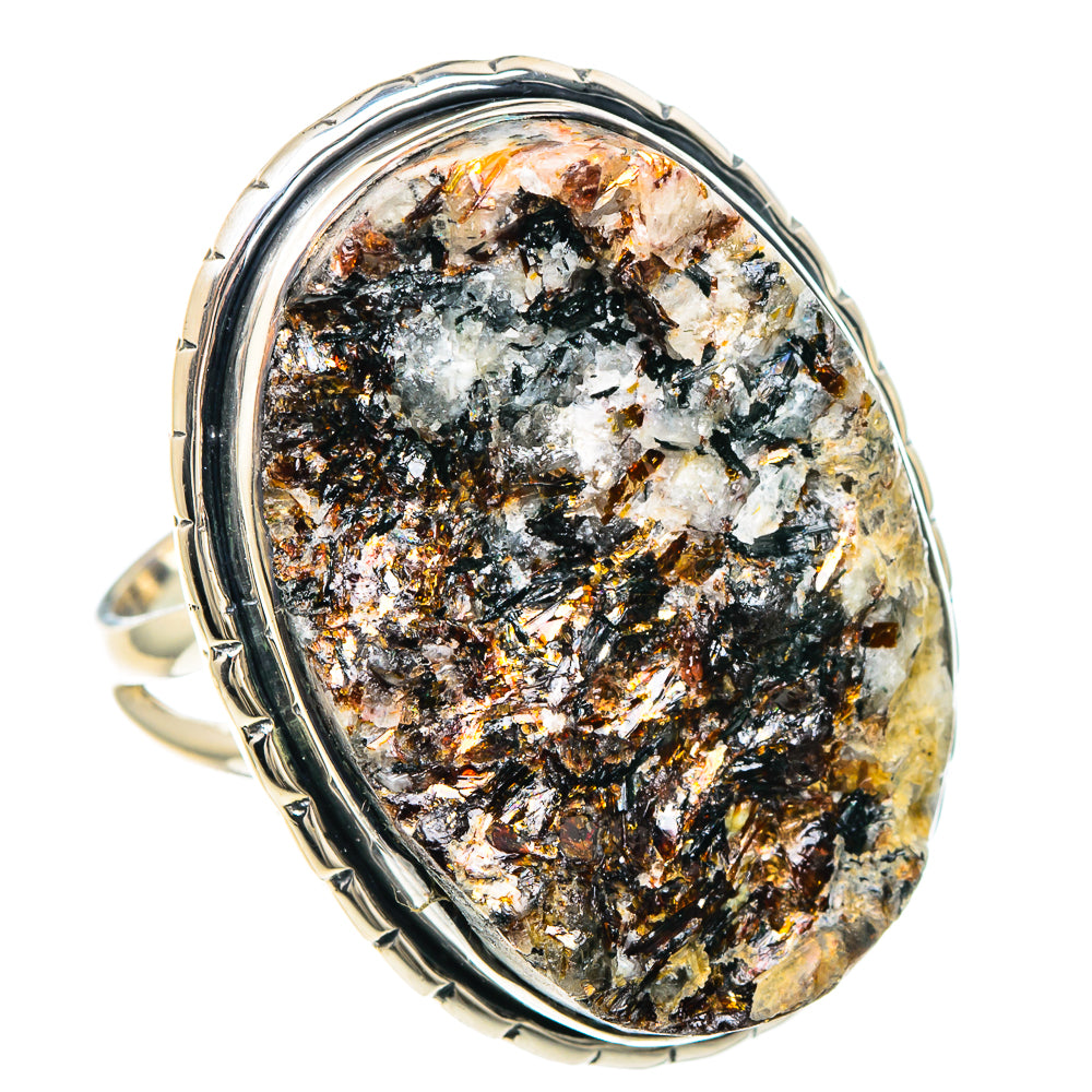 Astrophyllite Rings handcrafted by Anasilvercos - RING93293