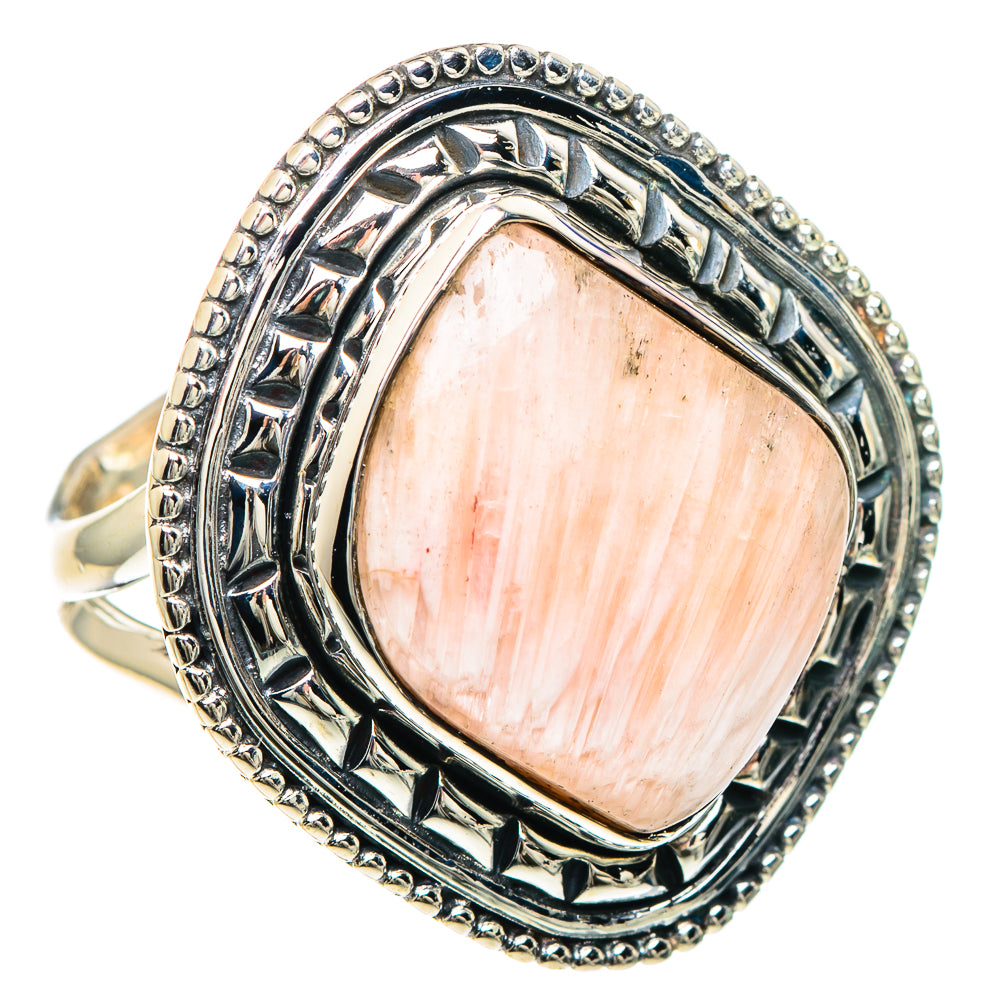 Scolecite Rings handcrafted by Anasilvercos - RING93298 - Photo 2